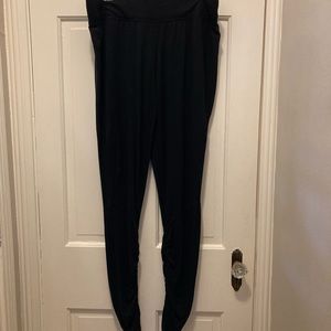 🇺🇲 ATHLETA 🖤 Moto Ribbed Slouchy Loungewear Soft jogger Pants🖤